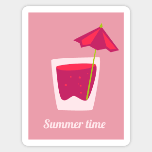 Summer time Sticker